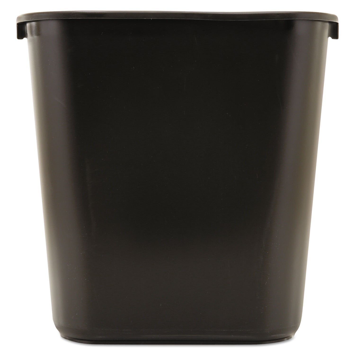 Rubbermaid Commercial Soft Molded Plastic Wastebasket, 7 Gal, Gray