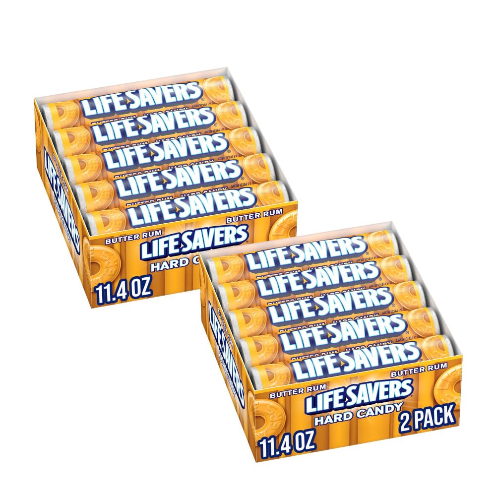LIFE SAVERS Butter Rum Hard Candy 1.14oz 20-Pack