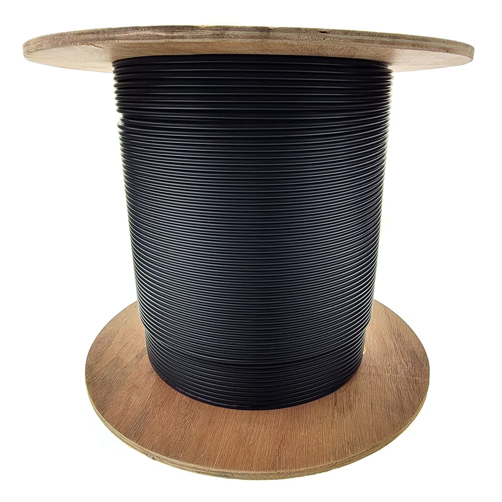 CableWholesale 6 Strand Multimode Fiber Optic Cable 500ft