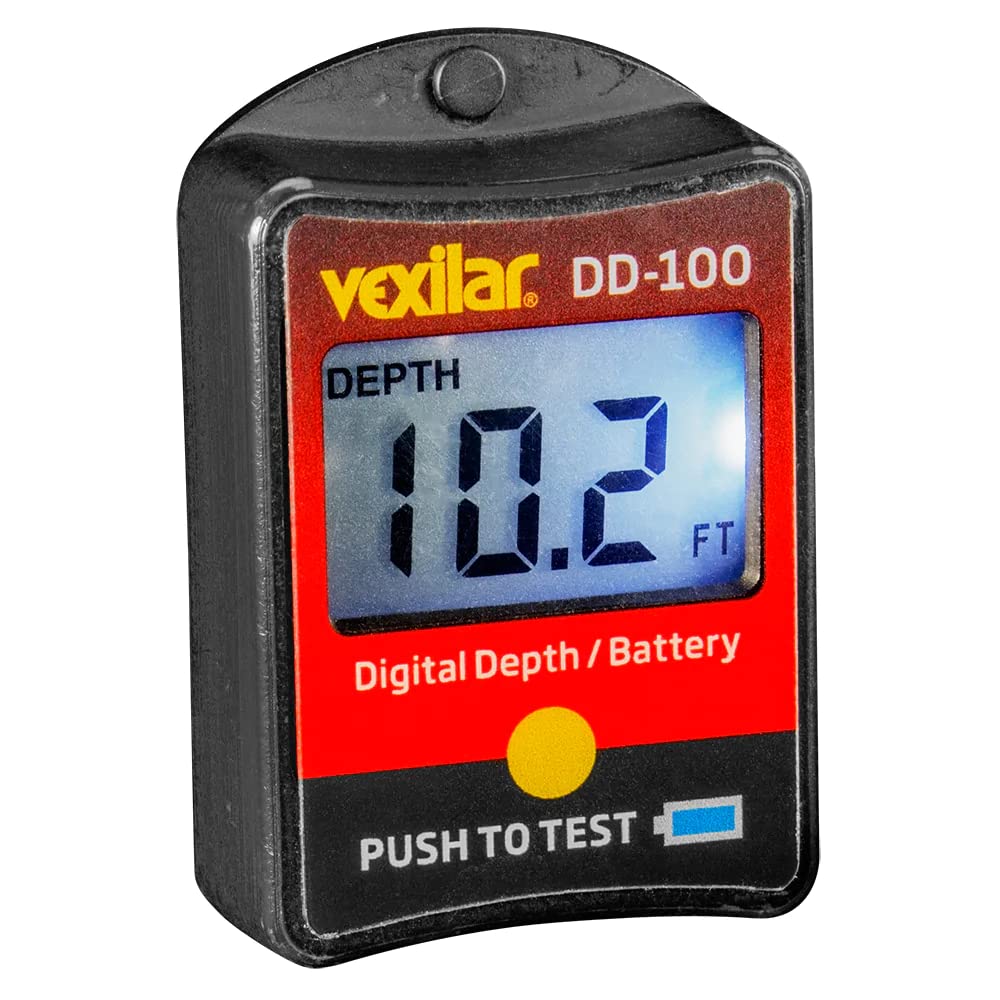Vexilar DD-100 Digital Depth & Battery Gauge