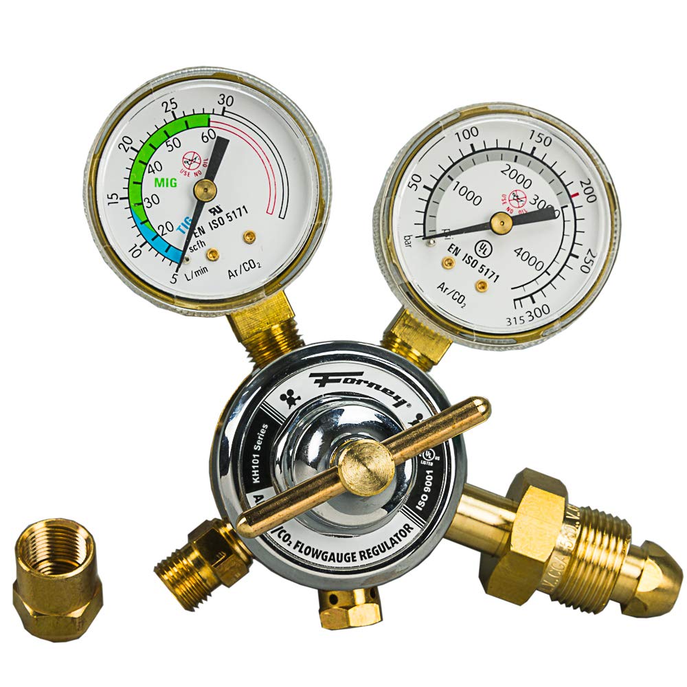 Forney Argon/CO2 Regulator Kit 85363 5/32"