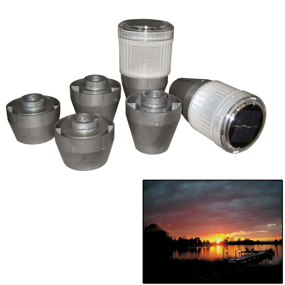 Dock Edge Postlite Solar LED Lights 2 Pack