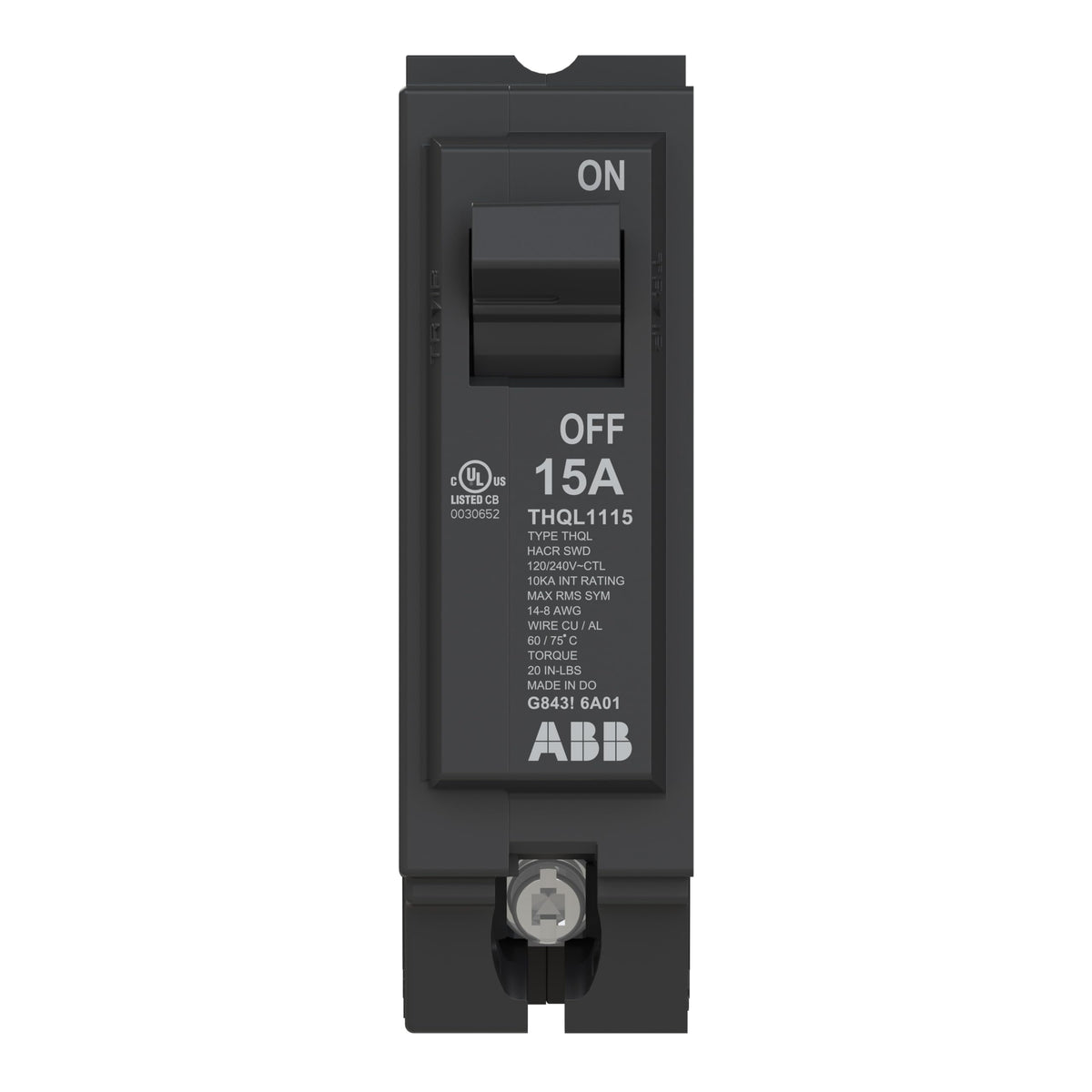 ABB Q-Line THQL1115 15A Circuit Breaker
