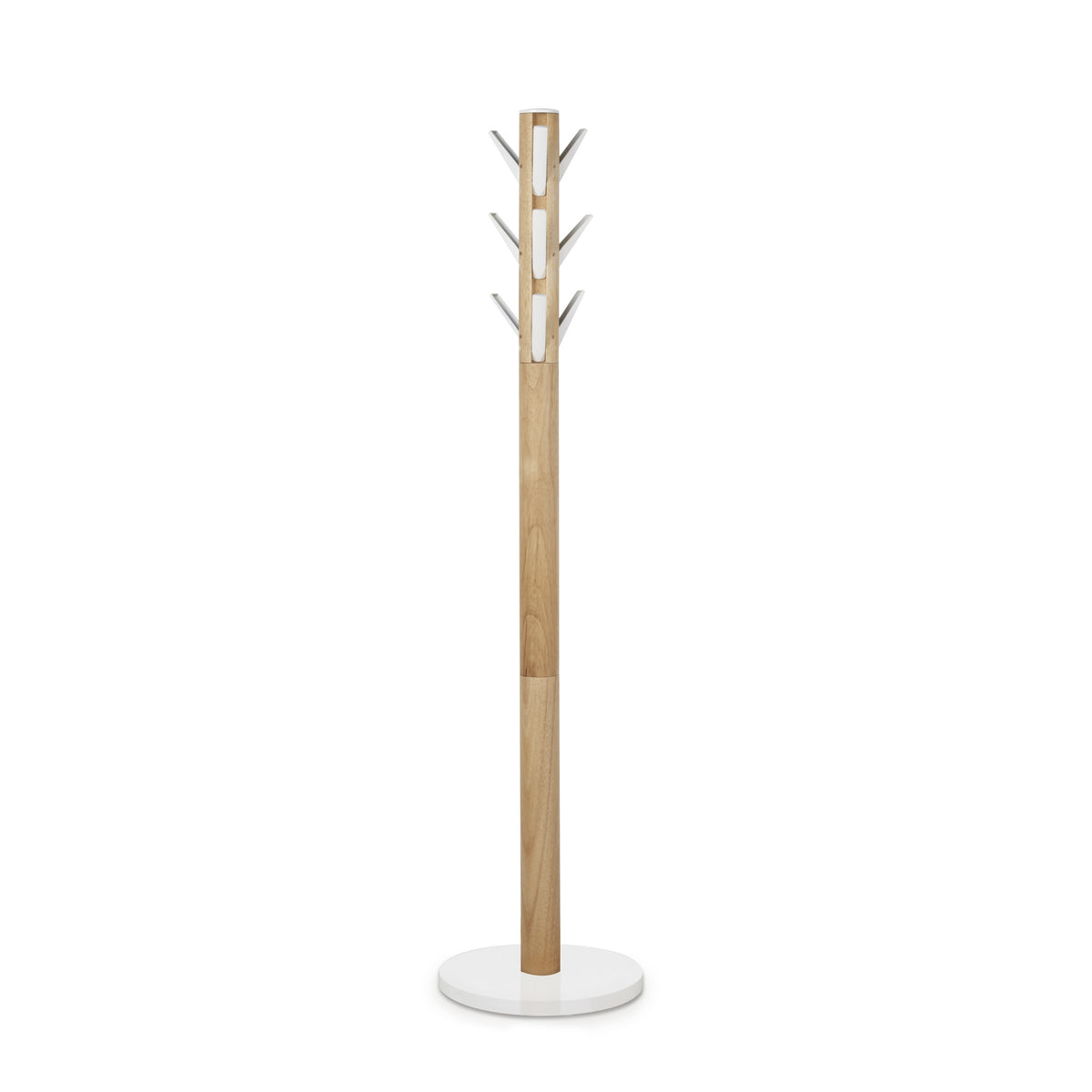 Umbra Flapper Coat Rack White Natural