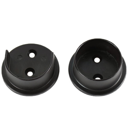 Pamex DD0642BL Metal Pole Socket Set 1-1/2" Black