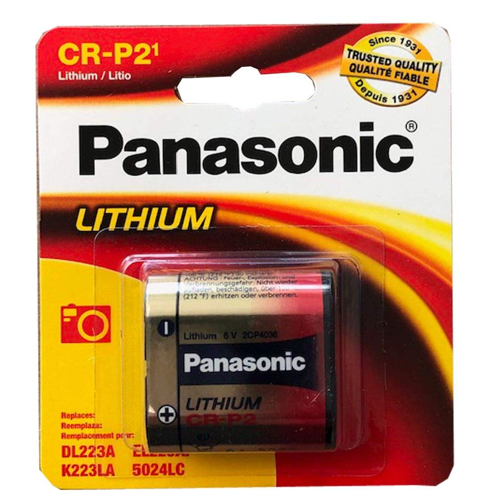 Panasonic CR-P2PA/1B Standard Camera Battery