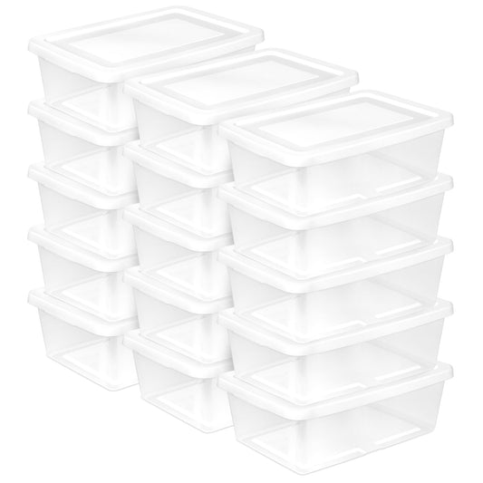 Sterilite 12 Quart Storage Box 15-Pack