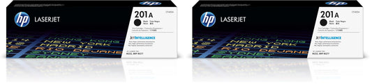 HP 201A Black Toner Cartridge CF400A 2-Pack
