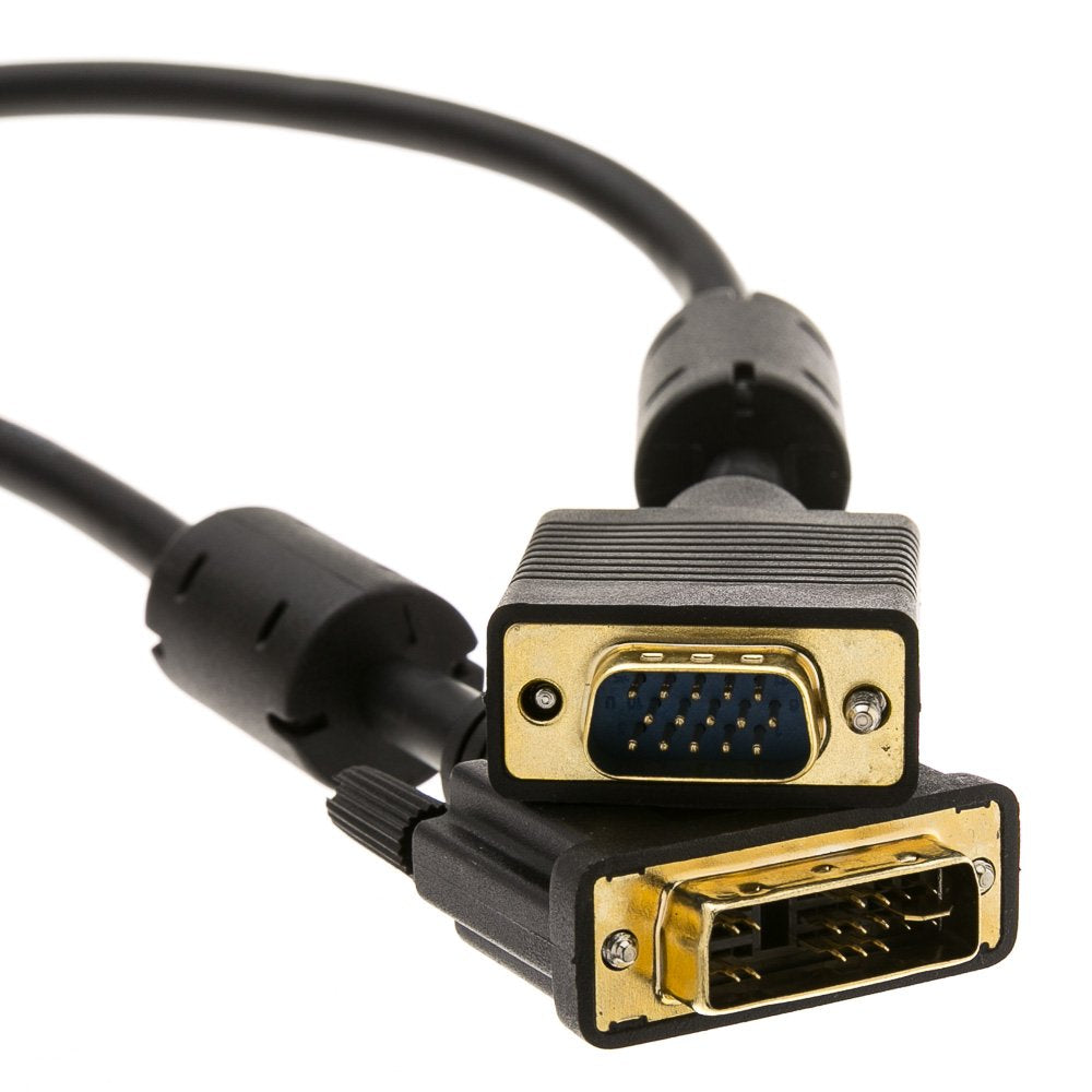 CableWholesale DVI-A to VGA Cable, 2m