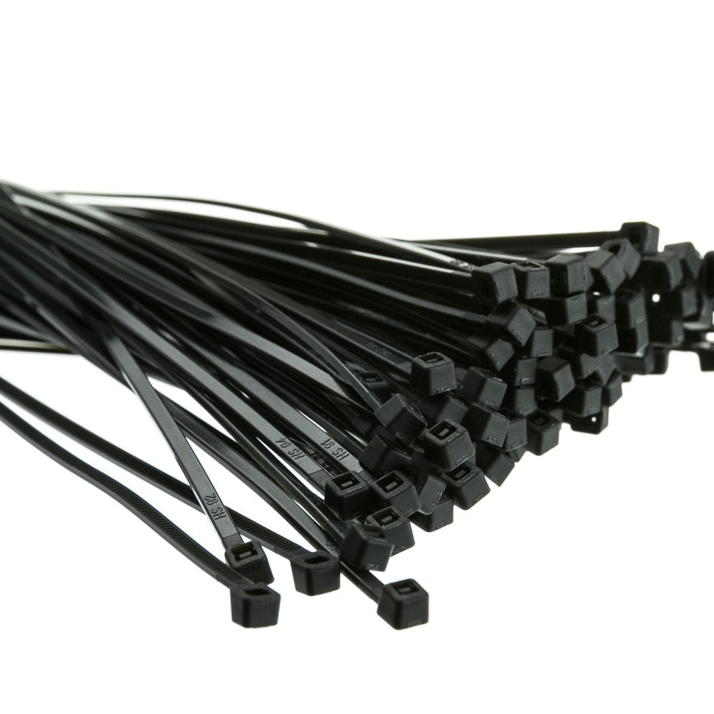 CableWholesale Nylon Cable Ties 8 Inch 100 Pack