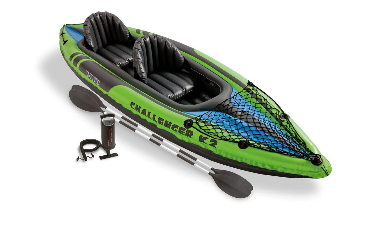 Intex Challenger K2 Inflatable Kayak Set with 86in Paddles