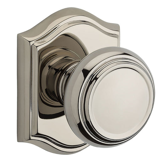 Baldwin PV.TRA.TAR Privacy Knobset, Polished Nickel