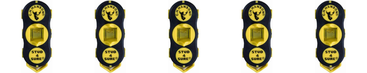 CH Hanson Magnetic Stud Finder 03040 5 Pack