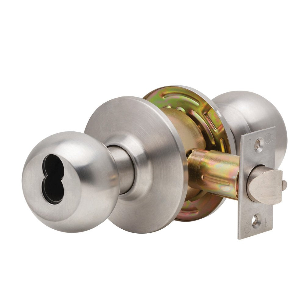 Schlage Dexter C2000-ENTR-B-630-SFIC Entry Lock, Satin Chrome, 2 3/4" Backset