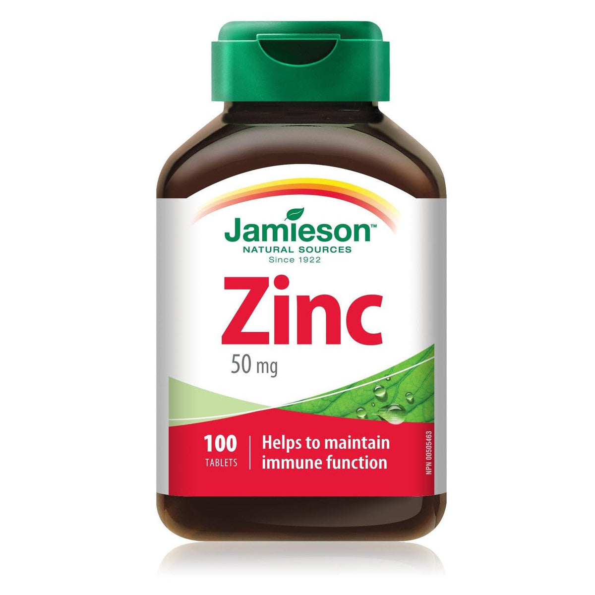 Jamieson Zinc 50 mg Tablets