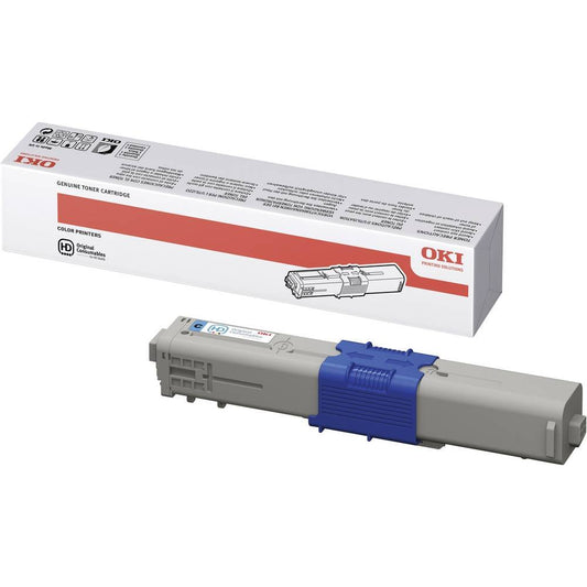 OKI Toner Cartridge for C310/C330/C510/C530 A4 Colour Laser Printers - Cyan