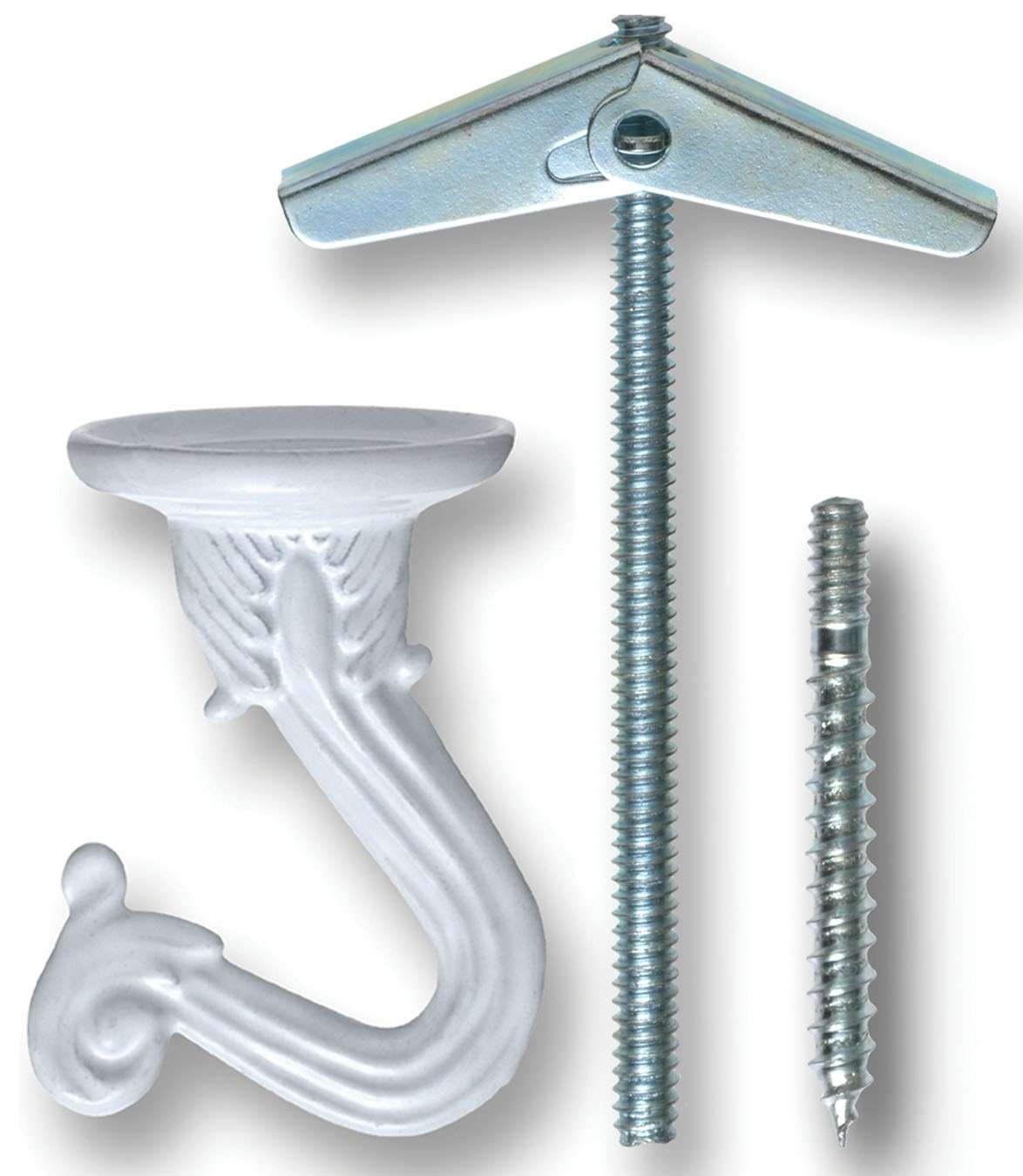 Hillman Swag Hook 2-Pack White