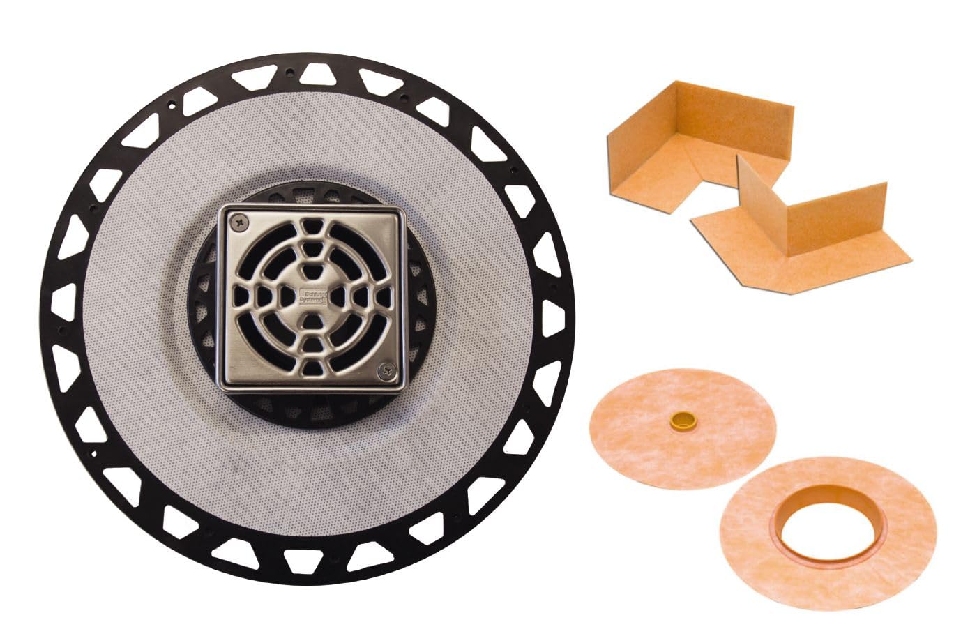 Schluter KERDI-DRAIN ABS Flange Kit 2"