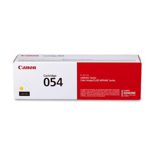 Canon 054 Yellow Toner Cartridge 1 Pack