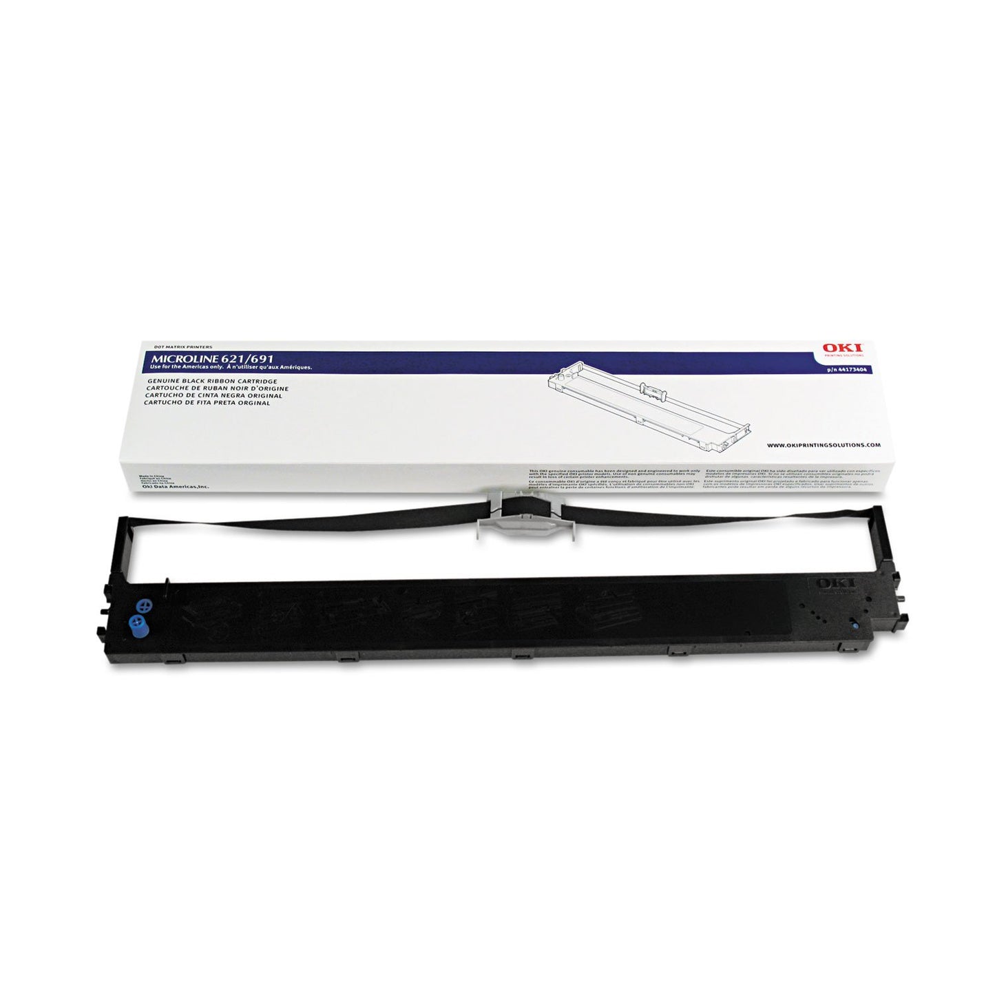 Okidata 44173404 Oki Ribbon Cartridge - Dot Matrix - 13 Million Characters - 1 Each