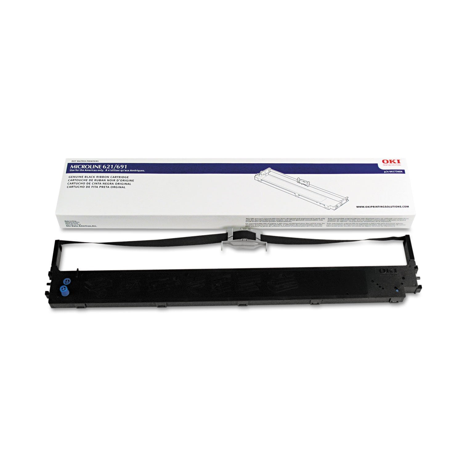 Okidata 44173404 Oki Ribbon Cartridge - Dot Matrix - 13 Million Characters - 1 Each