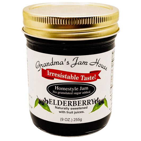 Grandmas Sweet Elderberry Jelly 9oz