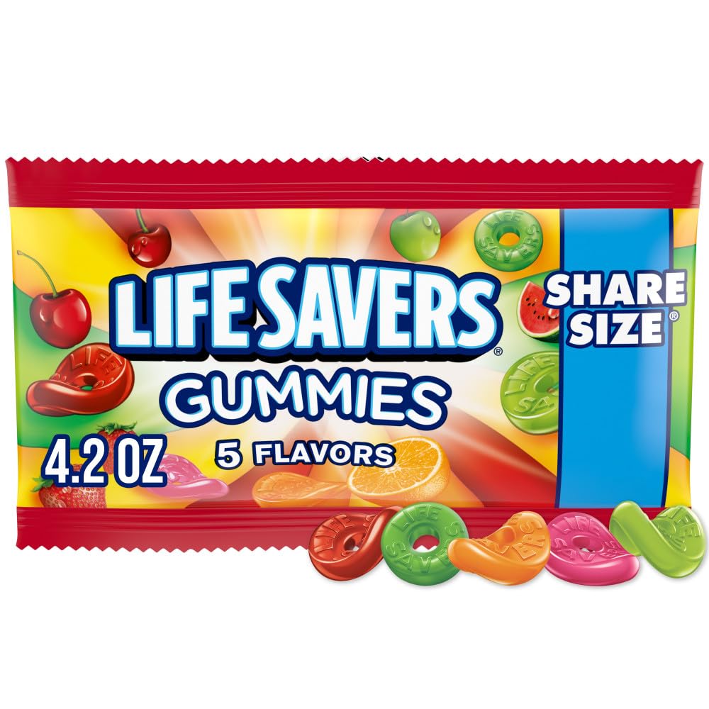 LIFE SAVERS Gummies 5 Flavors 4.2oz 6/15ct