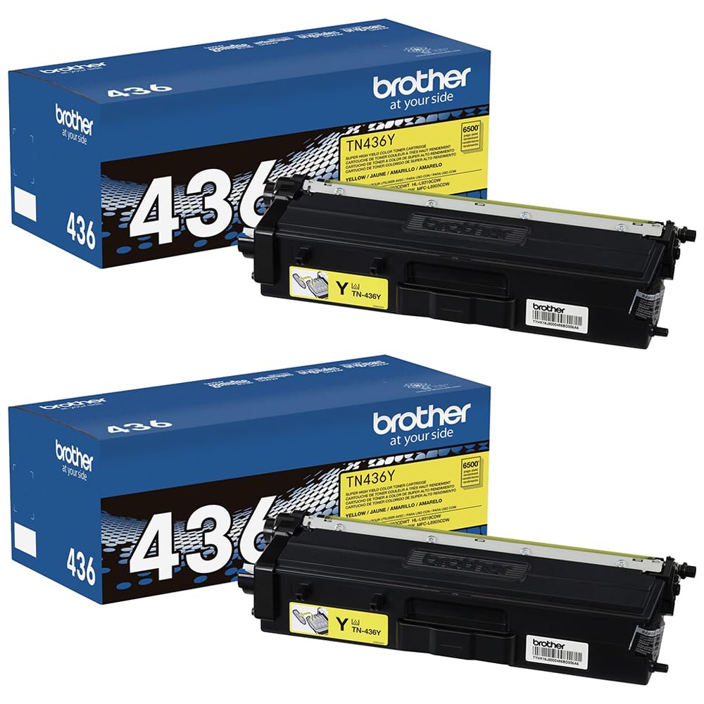 Brother HL-L9310CDW TN436Y Yellow Toner 6,500 Yield