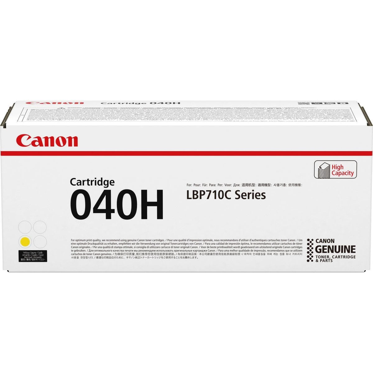 Toner Canon 040 H Yellow