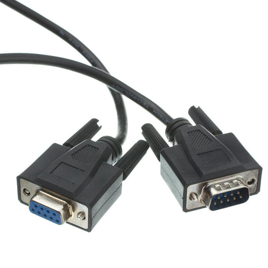 CableWholesale DB9 Serial Extension Cable 10ft