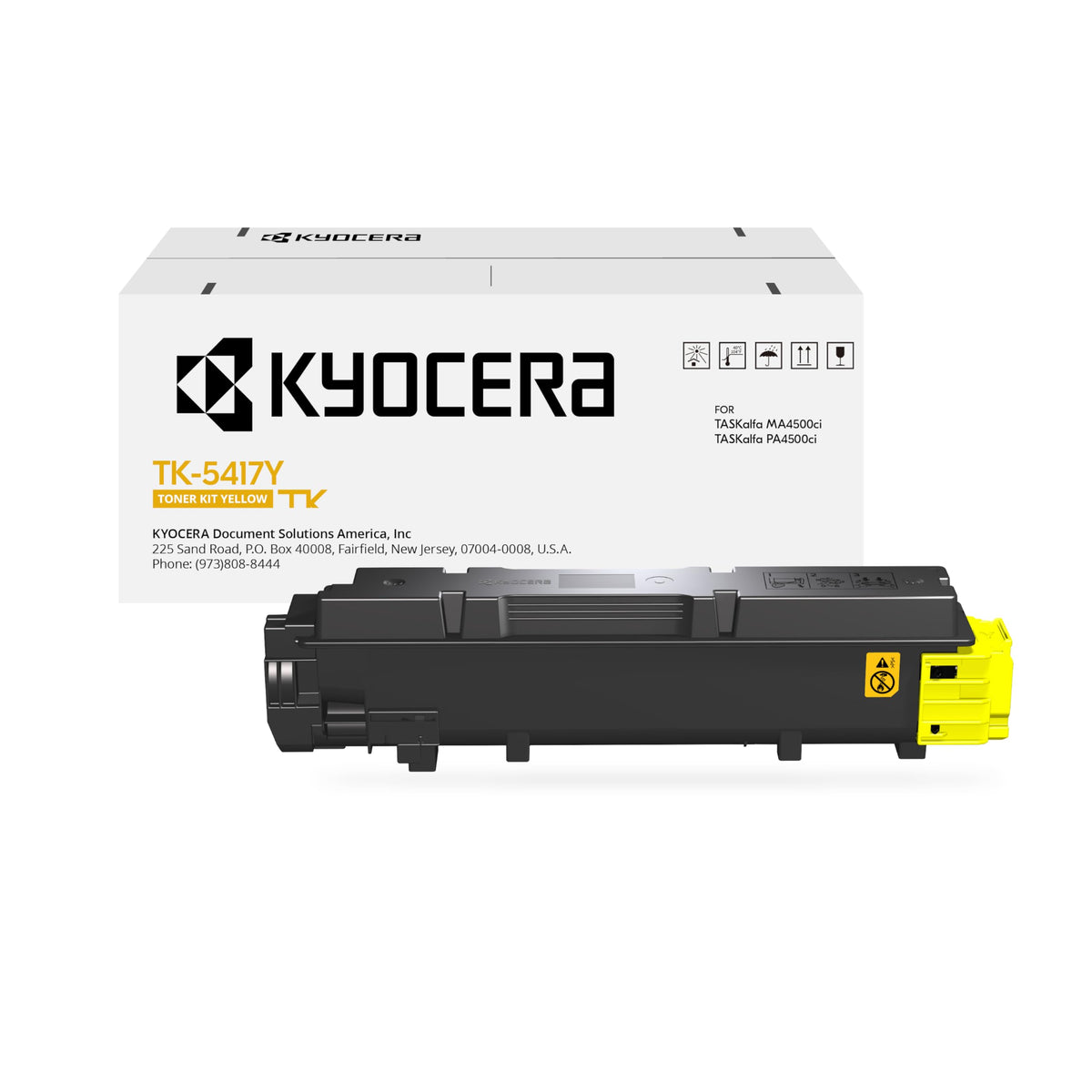 KYOCERA TK-5417Y Yellow Toner Cartridge for MA4500ci / PA4500ci Model Laser Printers (1T02Z7AUS0)