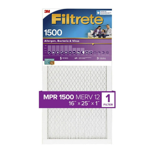 3M Air Filter 16x25x1 1500MPR 2001DC-6