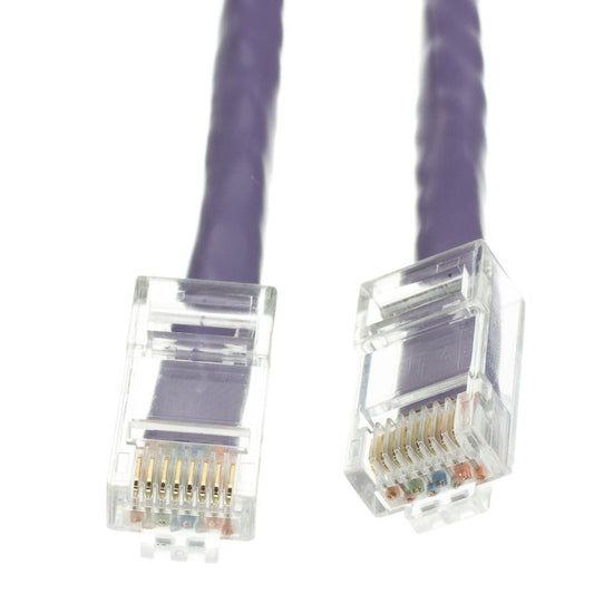 CableWholesale Cat5e Ethernet Cable 100ft Purple
