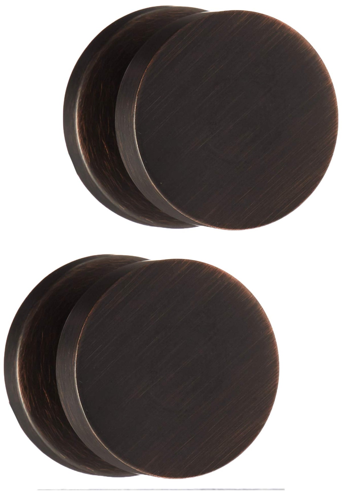 Baldwin PV.CON.CRR Modern Privacy Door Knob, Venetian Bronze
