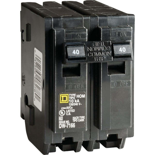 SQUARE CIRCUIT BREAKER HOM 2P