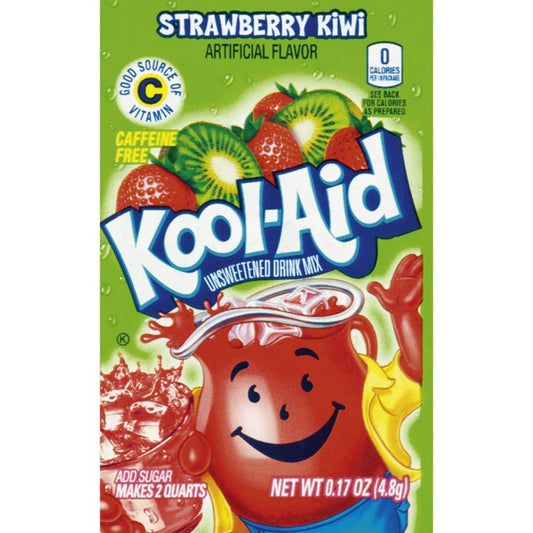 Kool-Aid Unsweetened Strawberry Kiwi Drink Mix 0.17oz