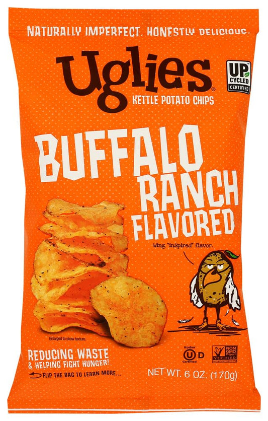 Uglies Potato Chip Kettle Cooked Buffalo Ranch 6oz