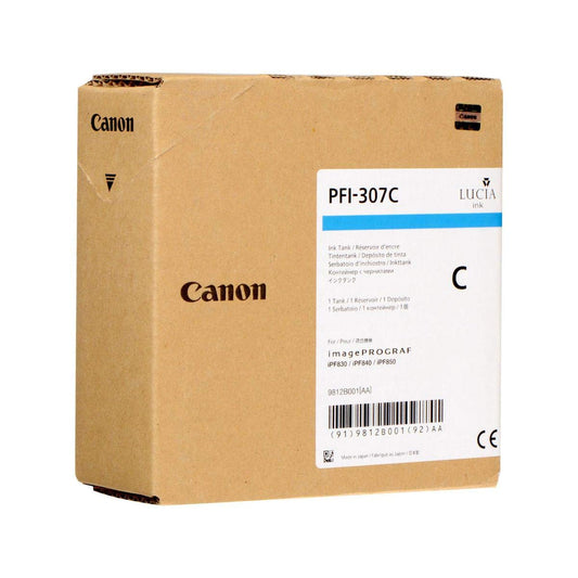 Triplenet Pricing PFI-307C Encre Cyan 300ml 9812B001