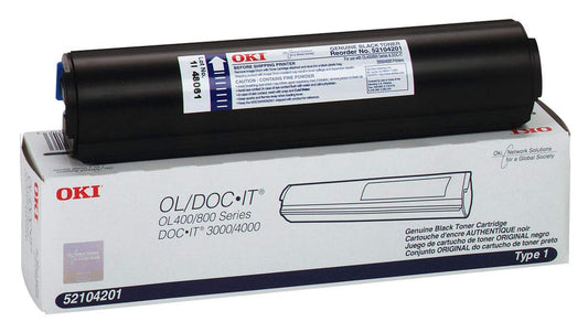 Okidata 52104201 Compatible Toner, for Okidata OL 400/800 Series DOC-IT 3000/4000 Series Toner Kit