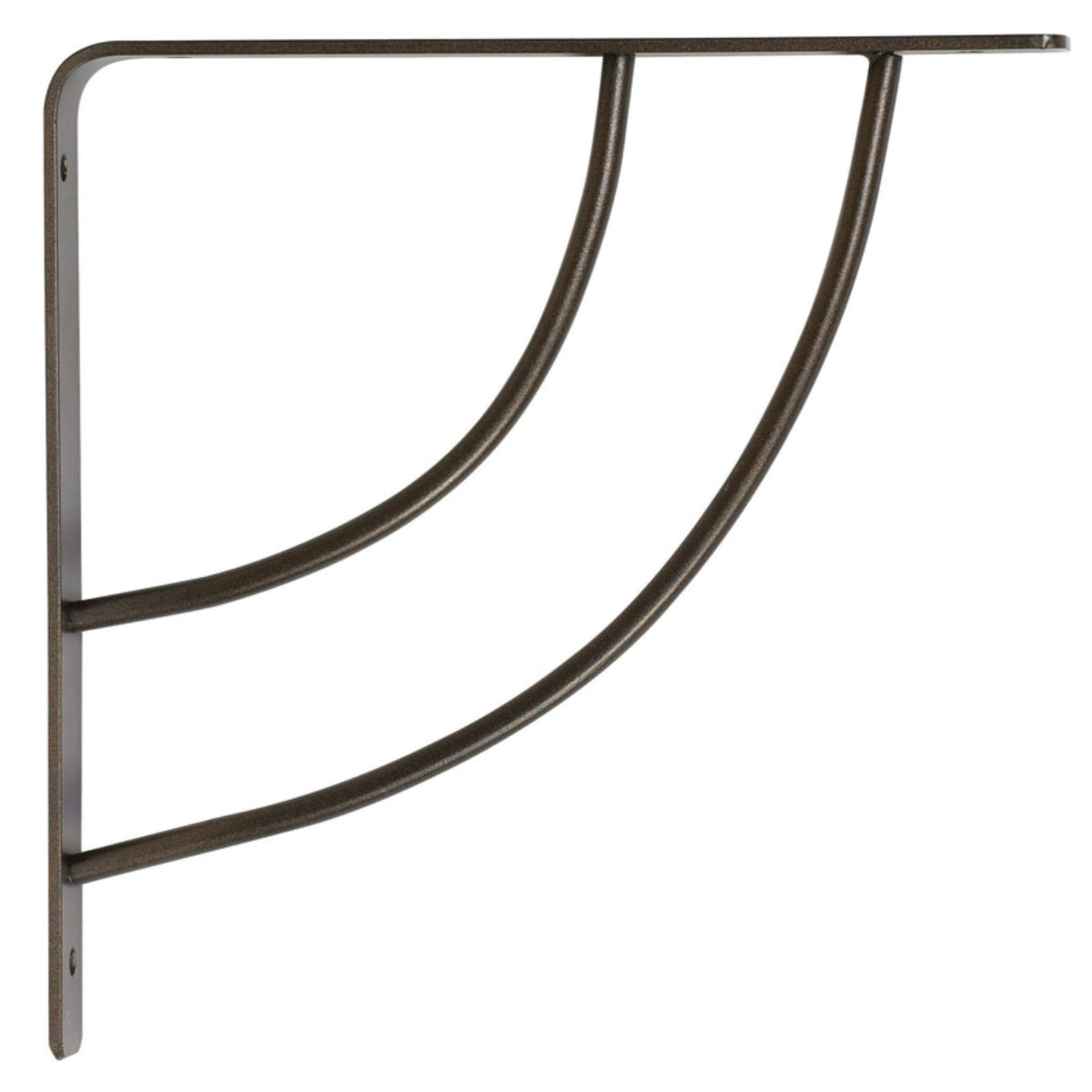 John Sterling Milano Style Decorative Shelf Bracket, 8-inch, Bronze, RP-0087-8BRZ