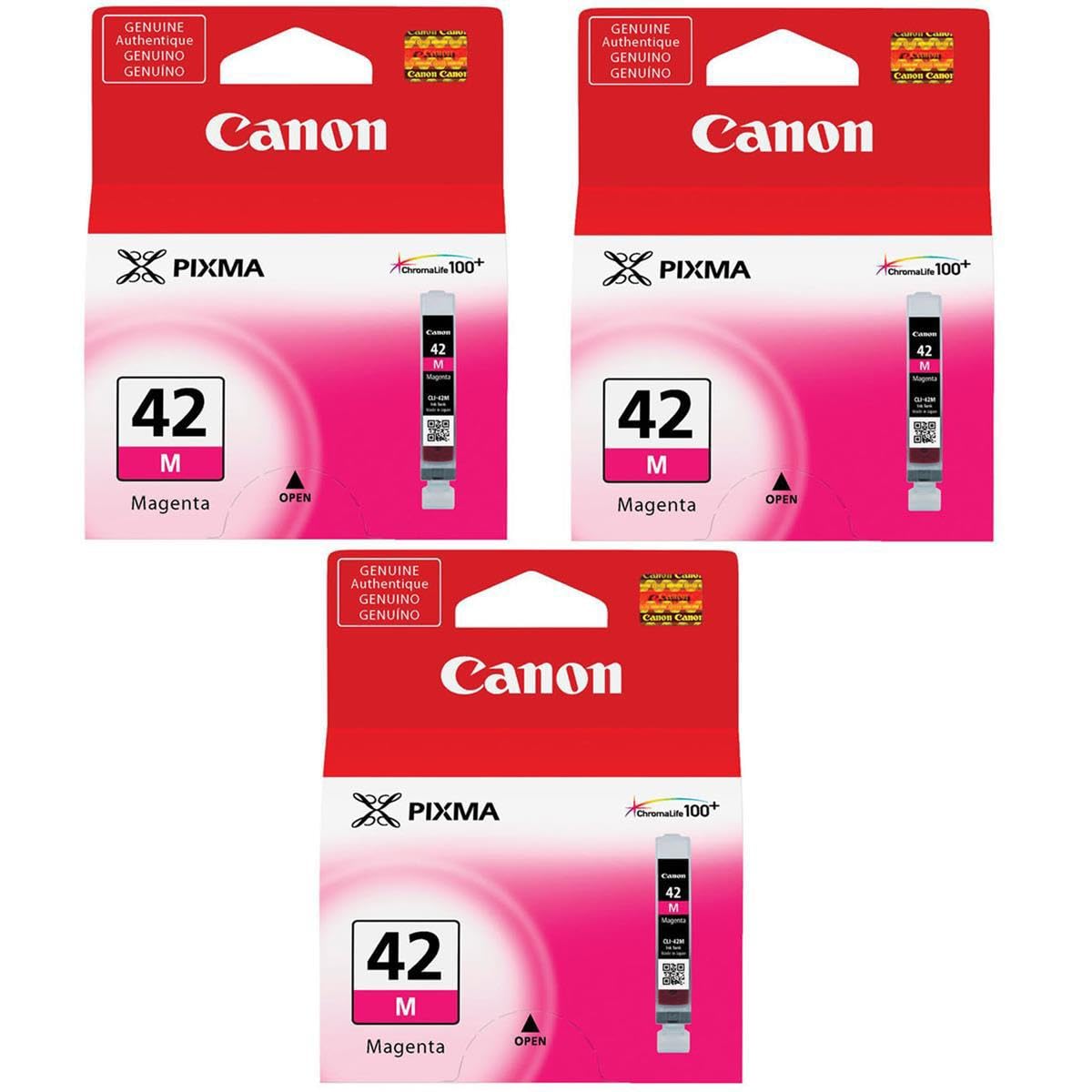 Canon CLI-42 Magenta Ink Cartridge 3-Pack