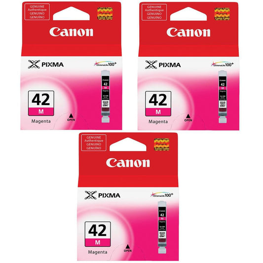 Canon CLI-42 Magenta Ink Cartridge 3-Pack