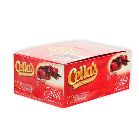 Cella's Milk Chocolate Covered Cherries 72ct 2.25lb 7213