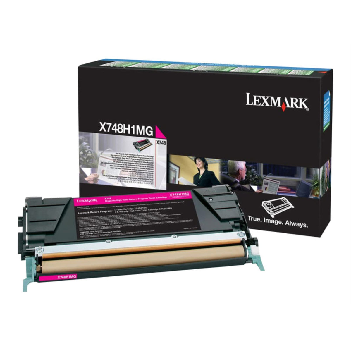 Lexmark X748H1MG Magenta Toner Cartridge