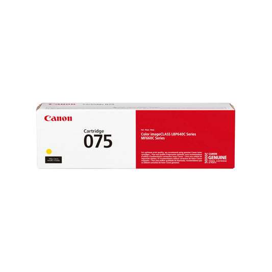 Canon 075 Yellow Toner Cartridge MF660 LBP640