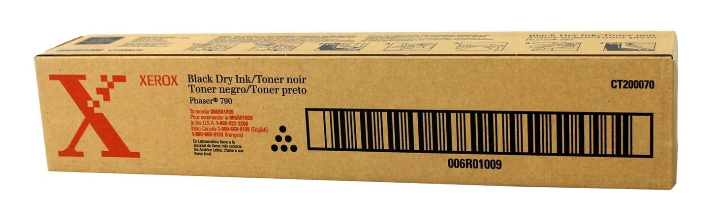Xerox 006R01009 Black Toner Cartridge Phaser 790