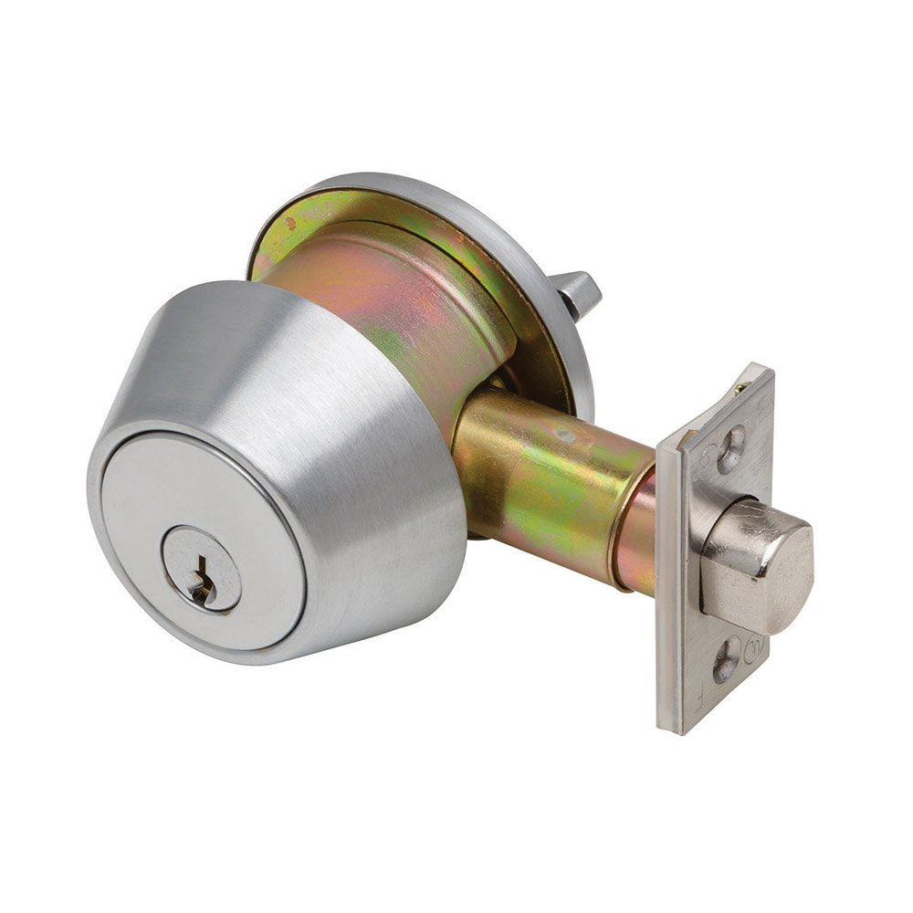 Schlage Dexter DB2000-SCT-626-KDC Deadbolt, Satin Chrome