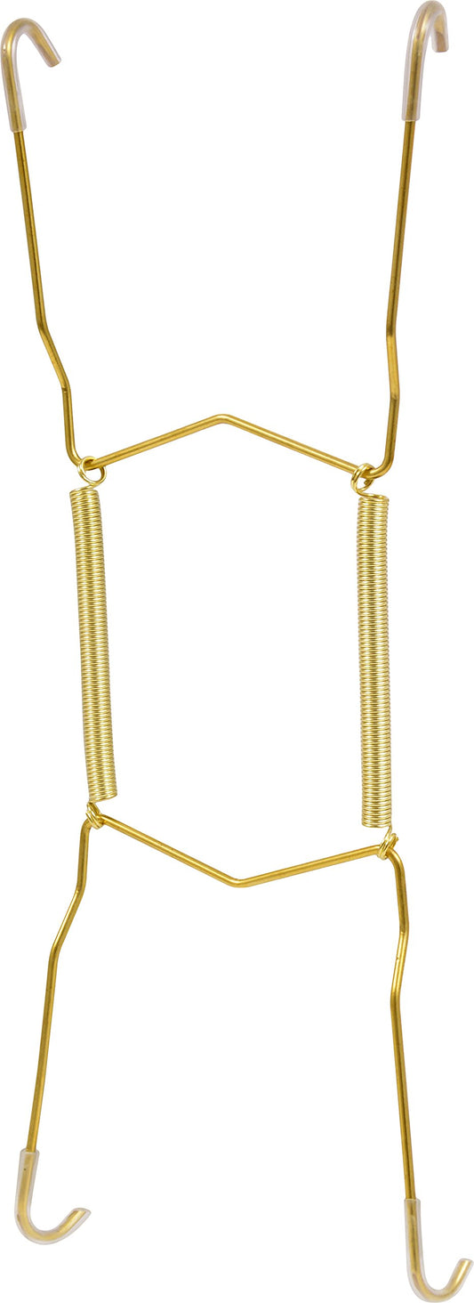 Hillman Plate Hanger 8-11 Inch Brass