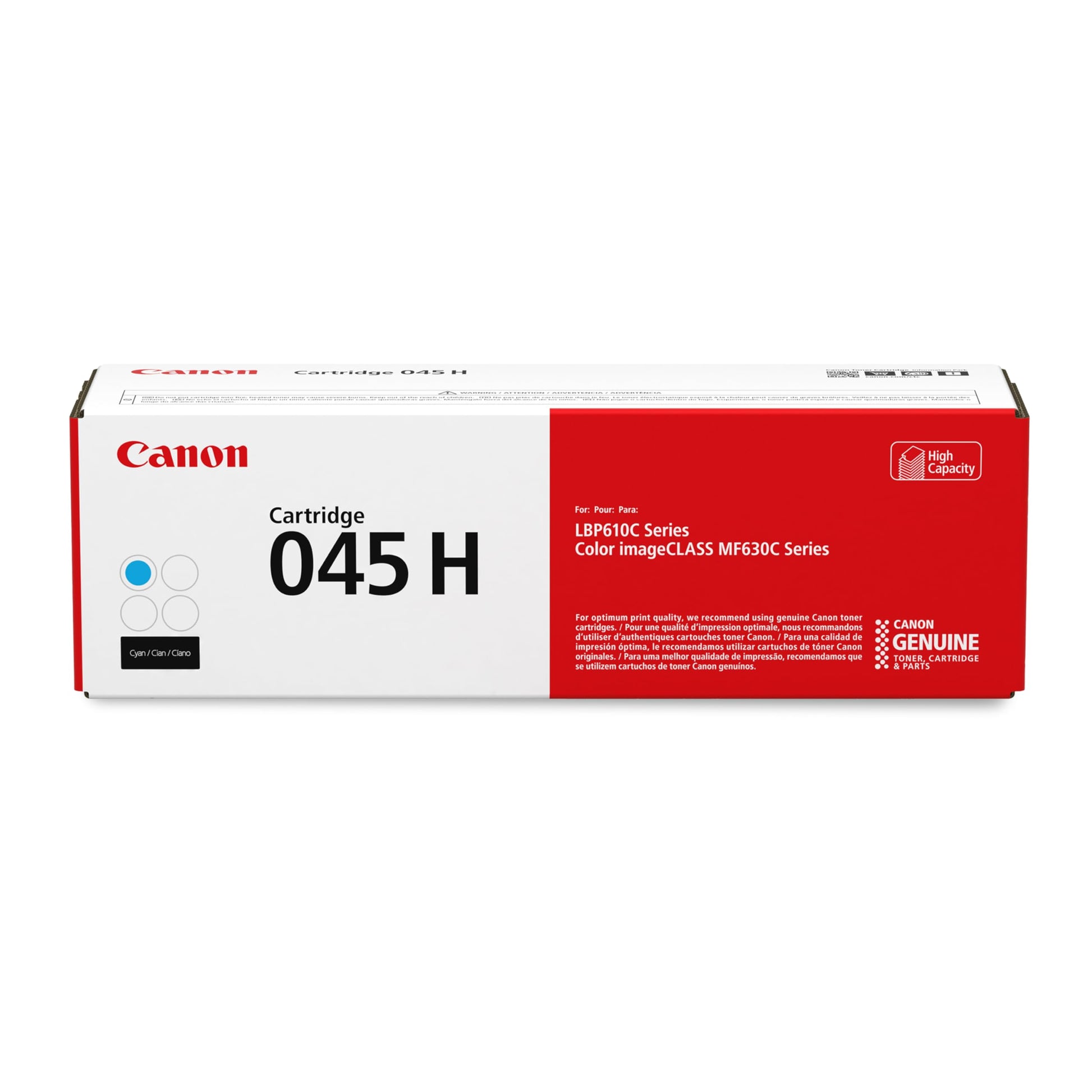Canon 045 H Cyan Toner Cartridge 1245C002