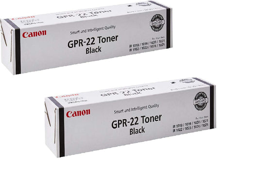 Canon USA : Copier Toner, for GPR22 -:- Sold as 2 Packs of - 1 - / - Total of 2 Each